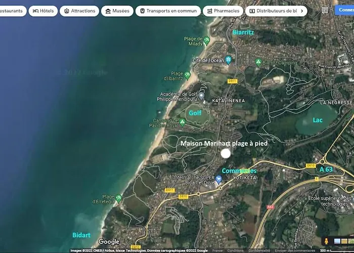 Maison Vacances Biarritz Sud - Plages A Pied